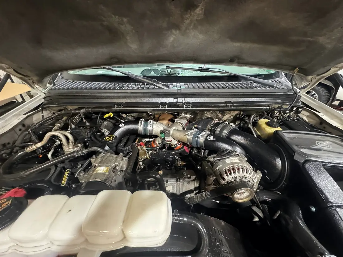 7.3 Power Stroke engine bay